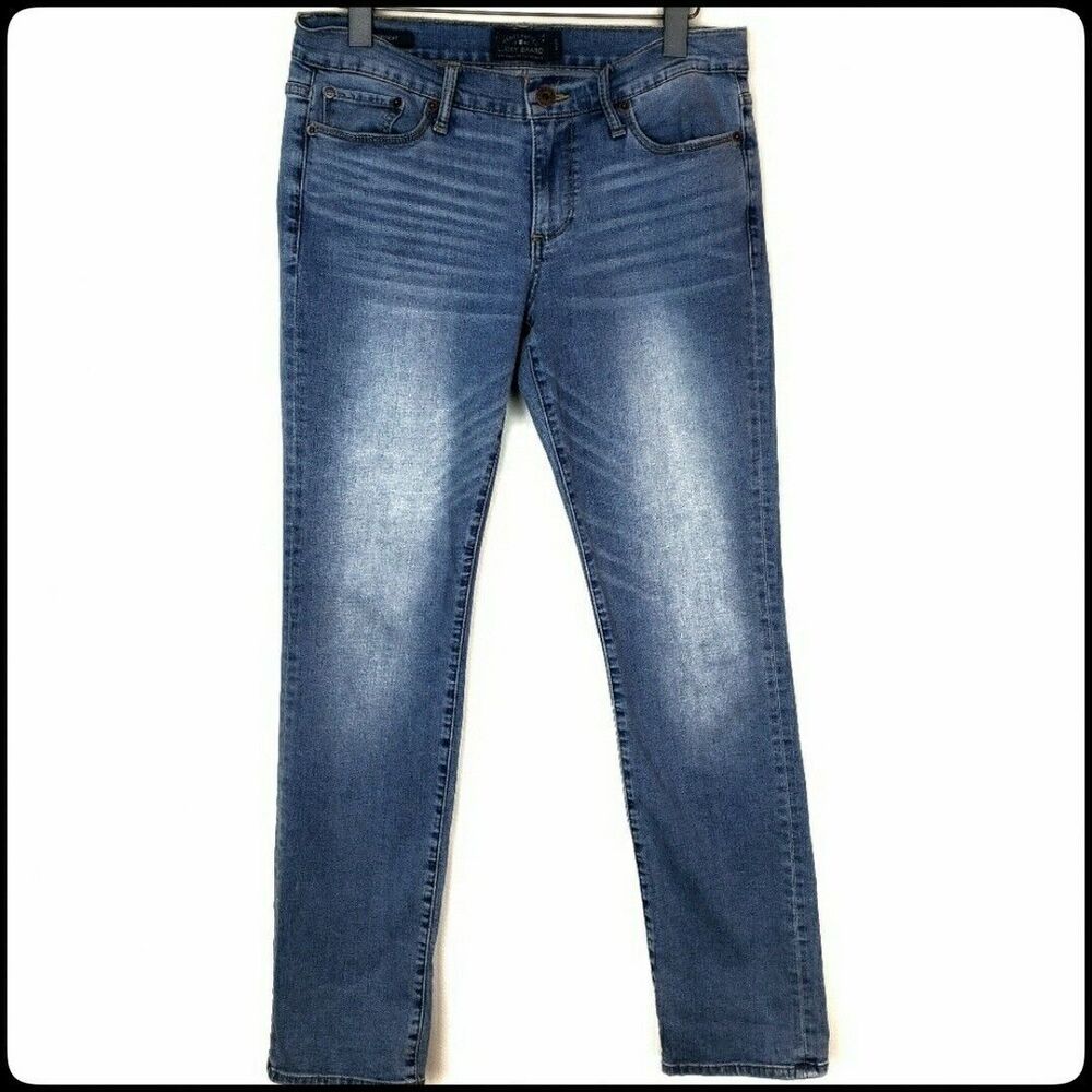 LUCKY BRAND Sweet Straight Leg Medium Light Wash Casual Jeans Size: 6/29